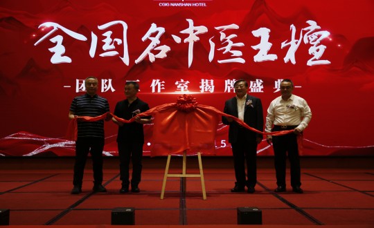 2024年6月15日，王檀中醫(yī)團(tuán)隊(duì)工作室在酒店公司舉辦揭牌儀式_副本.jpg
